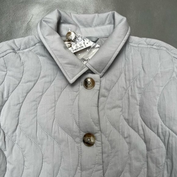 Madewell Quilted Belrose Shirt-Jacket - Picture 5 of 6